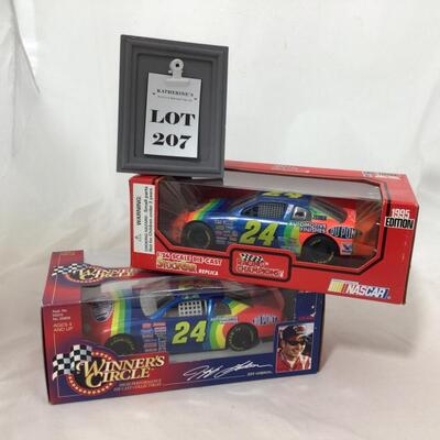 207) NASCAR | Die Cast 1:24 Scale Jeff Gordon Cars