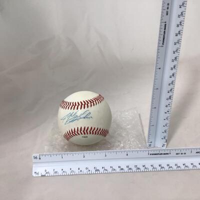 208) NASCAR | Jeff Gordon Signed First Pitch Baseball, and Bear