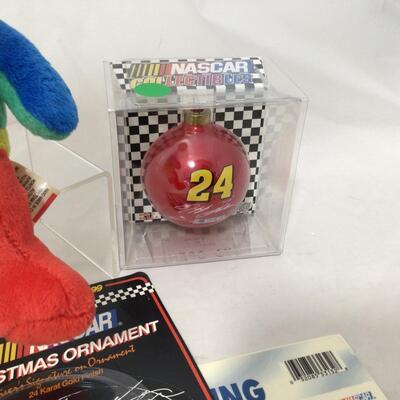 214) NASCAR | Jeff Gordon Ornaments, Bear, and Sticker