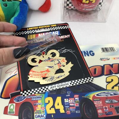 214) NASCAR | Jeff Gordon Ornaments, Bear, and Sticker