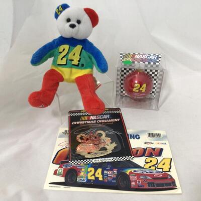 214) NASCAR | Jeff Gordon Ornaments, Bear, and Sticker