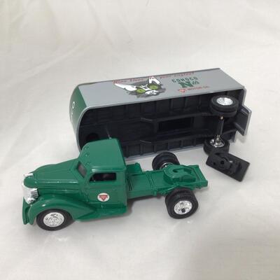 216) DIE CAST| Cheez It Semi, BP Race Car Carrier, and Conco Semi