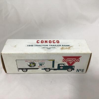 216) DIE CAST| Cheez It Semi, BP Race Car Carrier, and Conco Semi