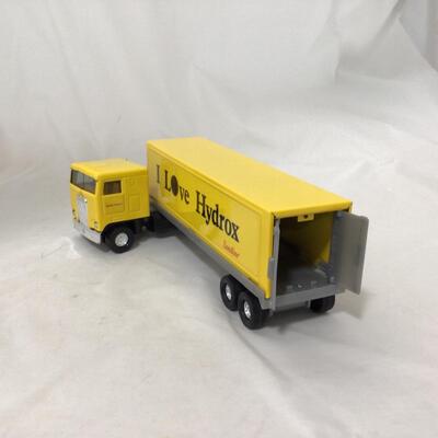 216) DIE CAST| Cheez It Semi, BP Race Car Carrier, and Conco Semi