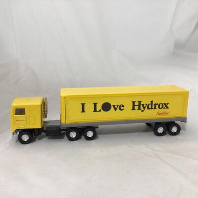 216) DIE CAST| Cheez It Semi, BP Race Car Carrier, and Conco Semi