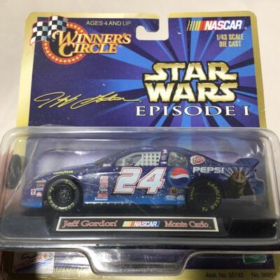 219) NASCAR | Jeff Gordon Star Wars Episode 1 Die Cast Car