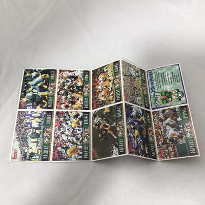 221) NFL | Playing Cards, Packers Vs Vikings Uncut Cards