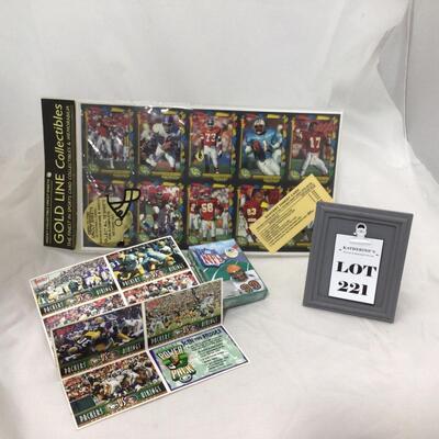 221) NFL | Playing Cards, Packers Vs Vikings Uncut Cards