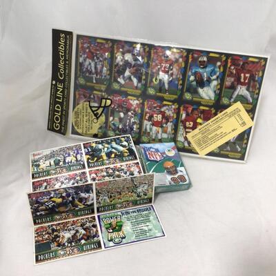 221) NFL | Playing Cards, Packers Vs Vikings Uncut Cards