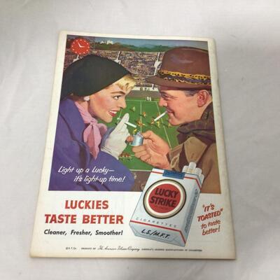 225) FOOTBALL | Official Marquette Program | Oct. 1, 1955 | Oct. 20, 1956