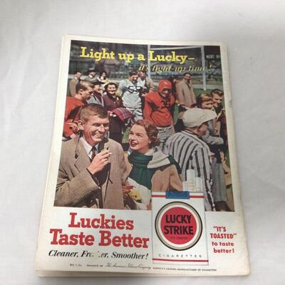225) FOOTBALL | Official Marquette Program | Oct. 1, 1955 | Oct. 20, 1956