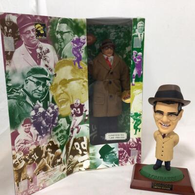 228) PACKERS | Lombardi Headliners Figure and Pose-able Figure