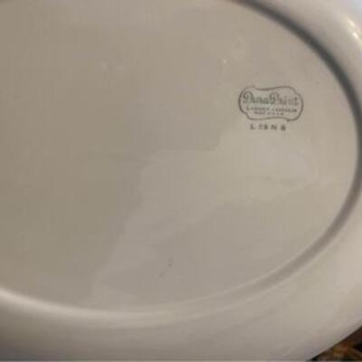 Vintage Dura Print Homer Laughlin platter