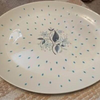 Vintage Dura Print Homer Laughlin platter