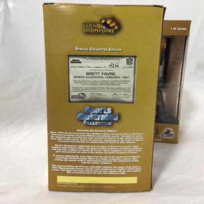 231) PACKERS | Sports Illustrated 1996 and 1997 Brett Favre Pewter Figures