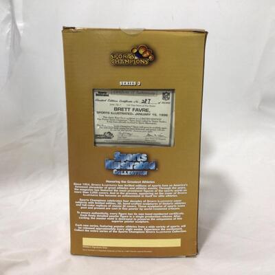 231) PACKERS | Sports Illustrated 1996 and 1997 Brett Favre Pewter Figures