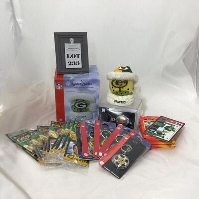 233) PACKERS | Snow Globe and Other Collectors Items