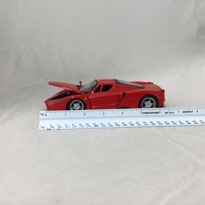 234) DIE CAST | Maisto Enzo Ferrari and Ertl 1950 Car Bank and Key