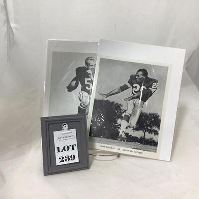239) PACKERS | Herb Adderley and Paul Hornung Prints