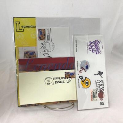 243) PACKERS | Mixed Group of First Day Covers and Stamps