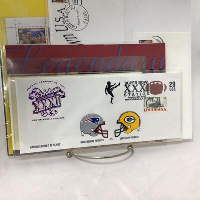 243) PACKERS | Mixed Group of First Day Covers and Stamps