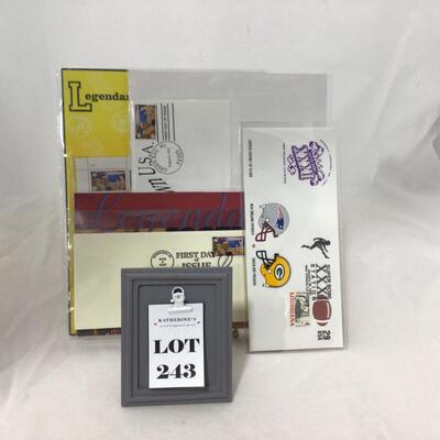243) PACKERS | Mixed Group of First Day Covers and Stamps