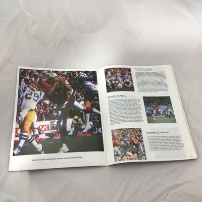244) FOOTBALL | 1980 New England Patriots Yearbook and Boys Life Magazine