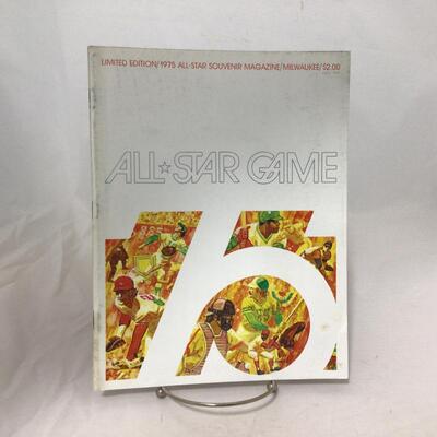 245) SPORTS | Limited Edition 1975 All-Star Magazine Milwaukee