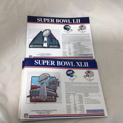 248) NFL | Official Super Bowl Patch Collection
