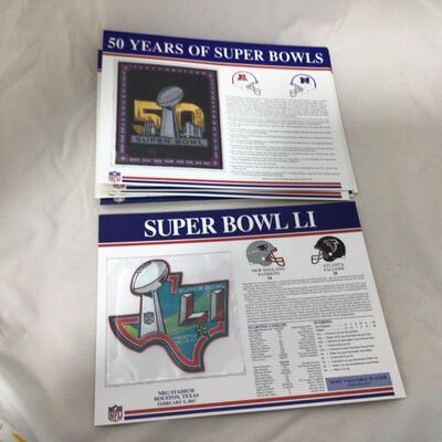 248) NFL | Official Super Bowl Patch Collection