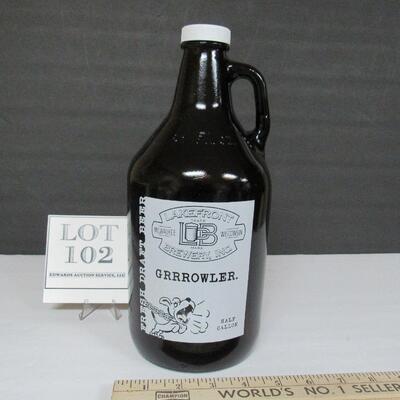 Lakefront Brewery Milwaukee Growler, Fresh Draft Beer