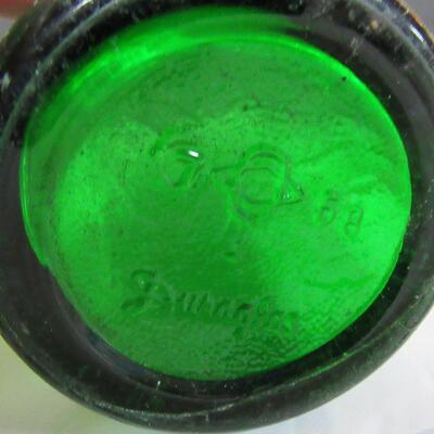 Vintage Green Bottle, Northside Bottling Works, Wausau, WI, 1 Pt 8 Oz