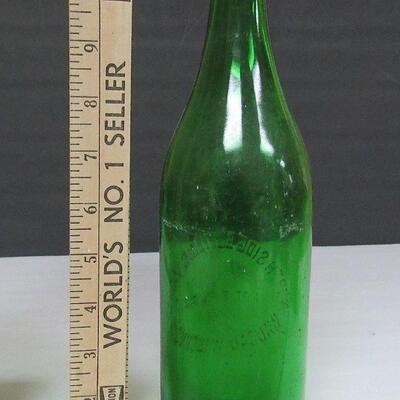 Vintage Green Bottle, Northside Bottling Works, Wausau, WI, 1 Pt 8 Oz
