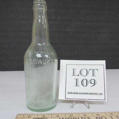 Vintage Miller Bottle, Milwaukee, WI, F & S Milwaukee