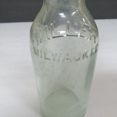 Vintage Miller Bottle, Milwaukee, WI, F & S Milwaukee