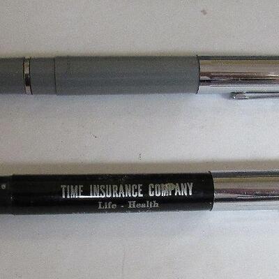Bell Systems KS8300 and Ambassador Mechanical Pencils,  and 2 Schaeffer Fountain Pens