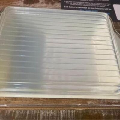 Pyrex 503 refrigerator dish and lid