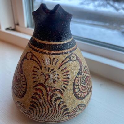 Minoan reproduction pottery pair
