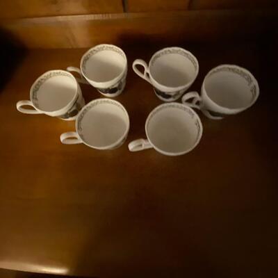 Noritake Lot of 6 Royal Orchard teacups