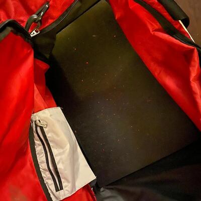 Nike Sports Duffle Bag Red and Black