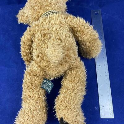 12" Wembly teddy bear by Russ