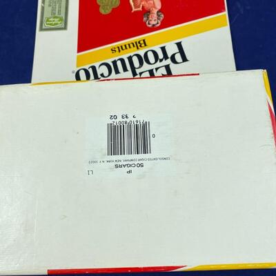 Vintage El Producto Blunts cigar box