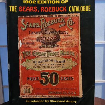 Lot 26: Vintage Reproduction Sears, Roebuck & Co Catalogs
