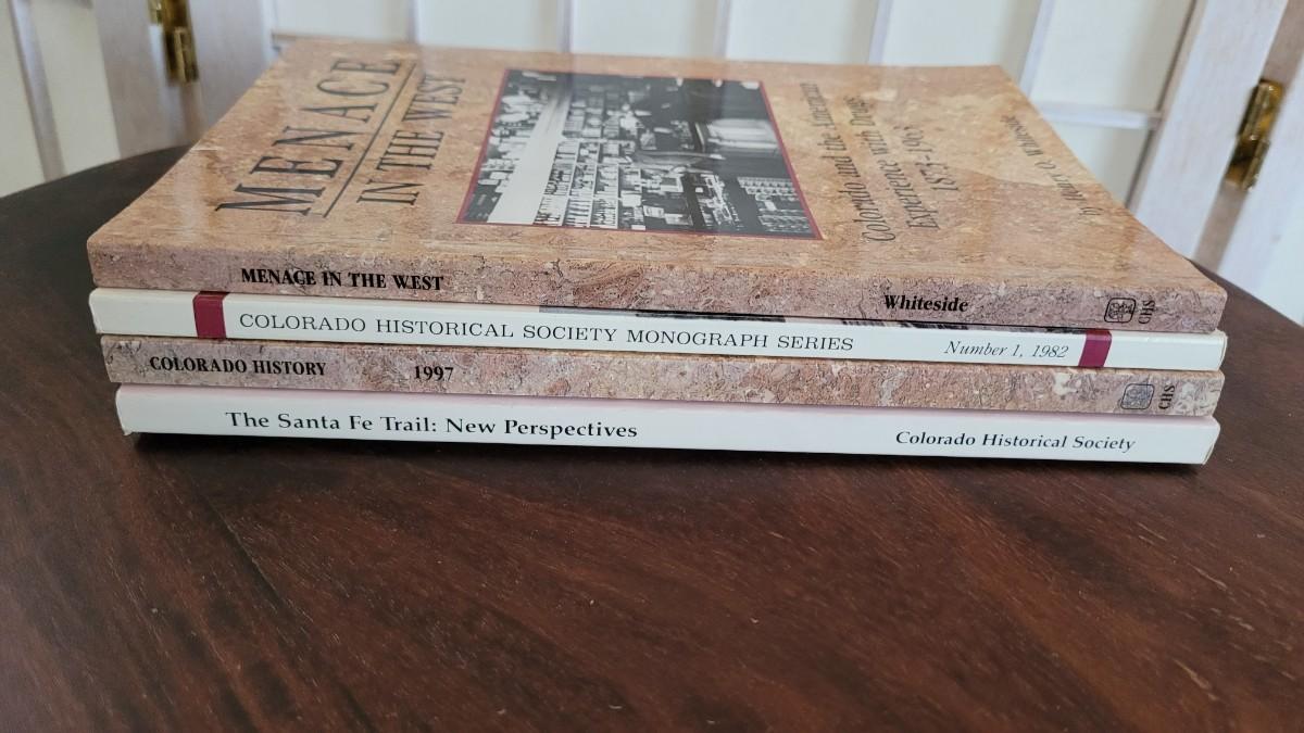 Lot 30 Colorado History Book Lot