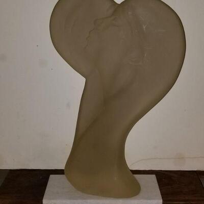 Mid-Century Art Glass Sculpture