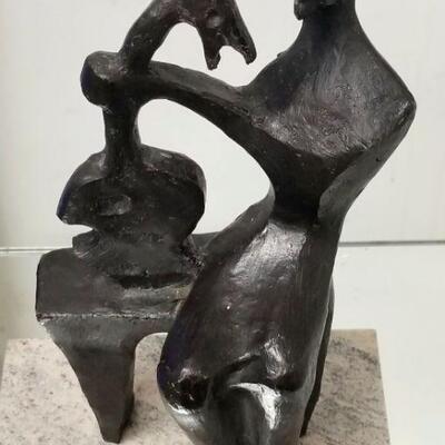 Henry Moore Sculpture Maquette -Signed 2/9