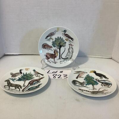 823 Signed CH Field Limoges