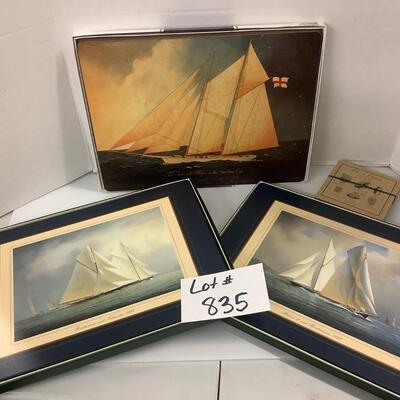 Lot 835. Lady Clare Nautical & Pimpernel Placemats