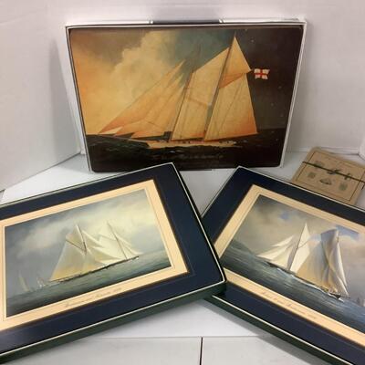Lot 835. Lady Clare Nautical & Pimpernel Placemats