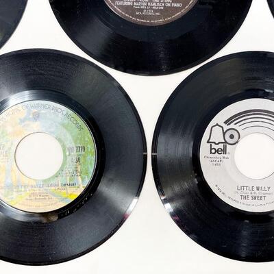 1970S 45 RPM VINYL RECORD LOT